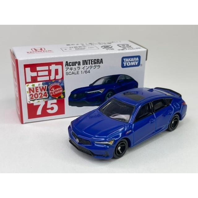 Mô hình xe oto cho trẻ từ 3 tuổi TOMICA 75 HONDA ACURA INTEGRA (màu Xanh dương)