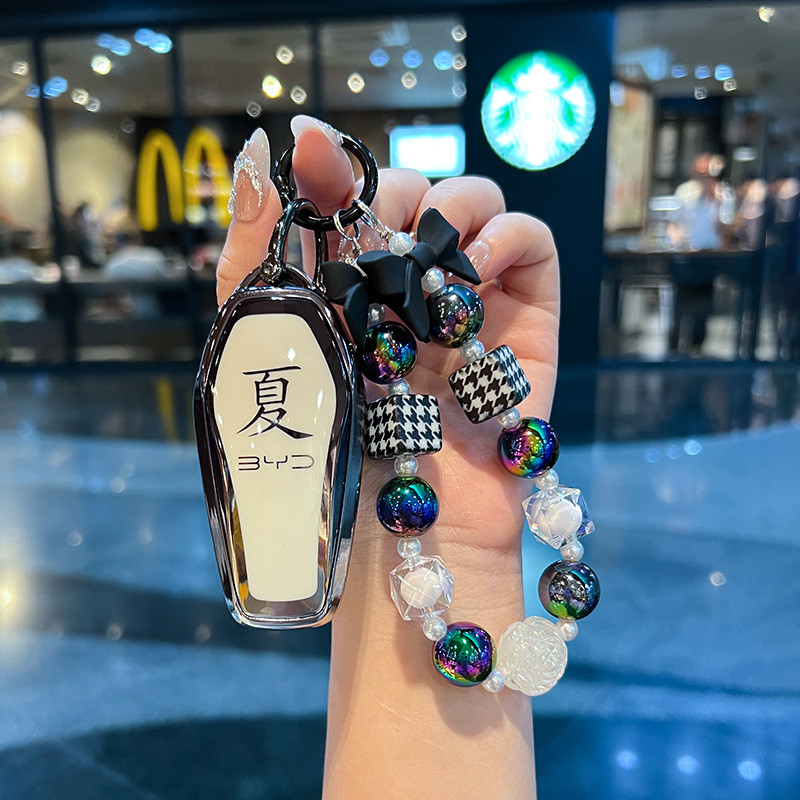 BYD M9 Chìa Khóa Xe Nữ Cá Heo Qin Song plusdmi Yuan pro Tang dmi Han ev BYD Khóa Túi Chìa Khóa Đặc B