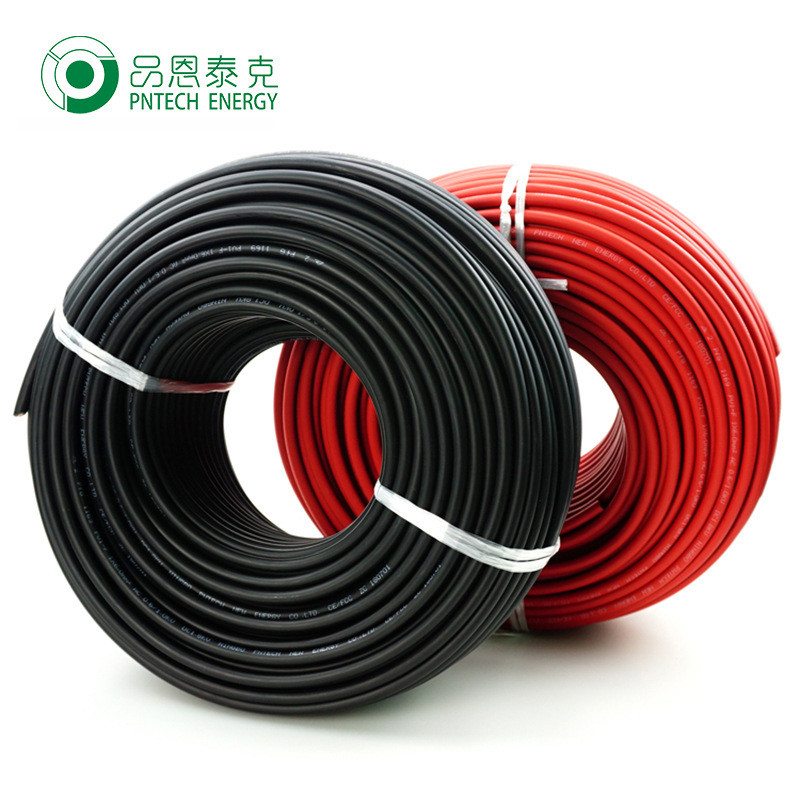 [Hàng có sẵn] Cáp quang điện Pin Entec 1500V H1Z2Z2-K Cáp quang điện nói Cáp DC năng lượng mặt trời 
