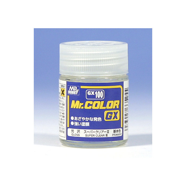 SƠN PHỦ BÓNG, TRONG SUỐT MR.COLOR GX SUPER CLEAR3
