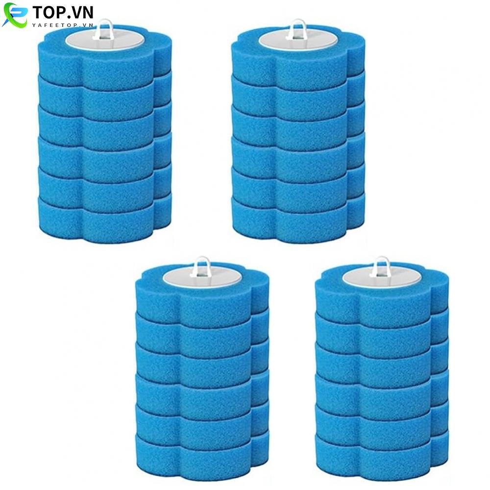 Disposable Toilet Brush Head  6/12/24PCS Disposable Replace Brush Head New