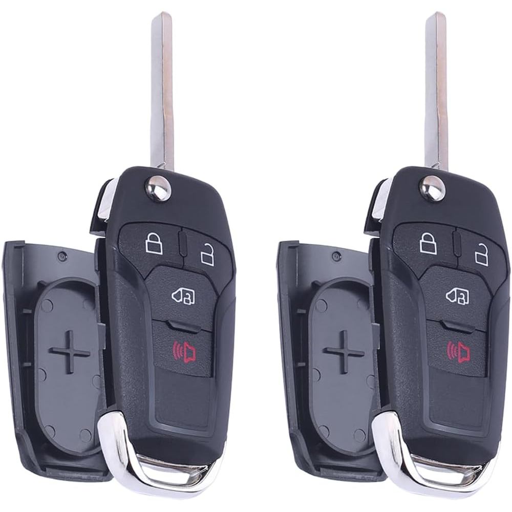 DUNSIHUI 2 Chiếc N5f-A08taa Chìa Khóa Ô Tô Fob Shell Case Keyless Entry Remote Thay Thế 4 Nút Tương 