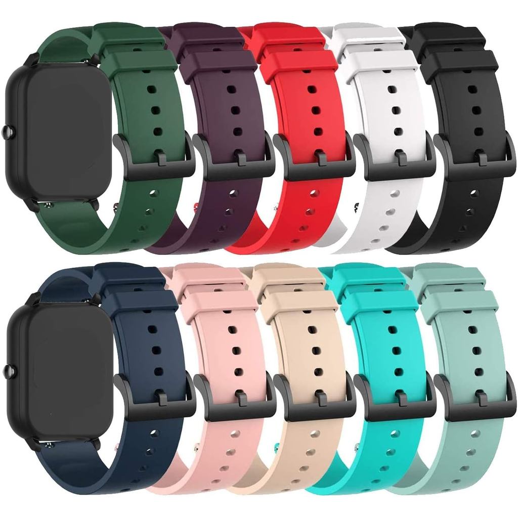 10 GÓI Dây Nhiều Màu Cho BOOMIC / Mikego / KEEPONFIT / VRPEFIT / KALINCO / Konitee / WMH / SENBONO I