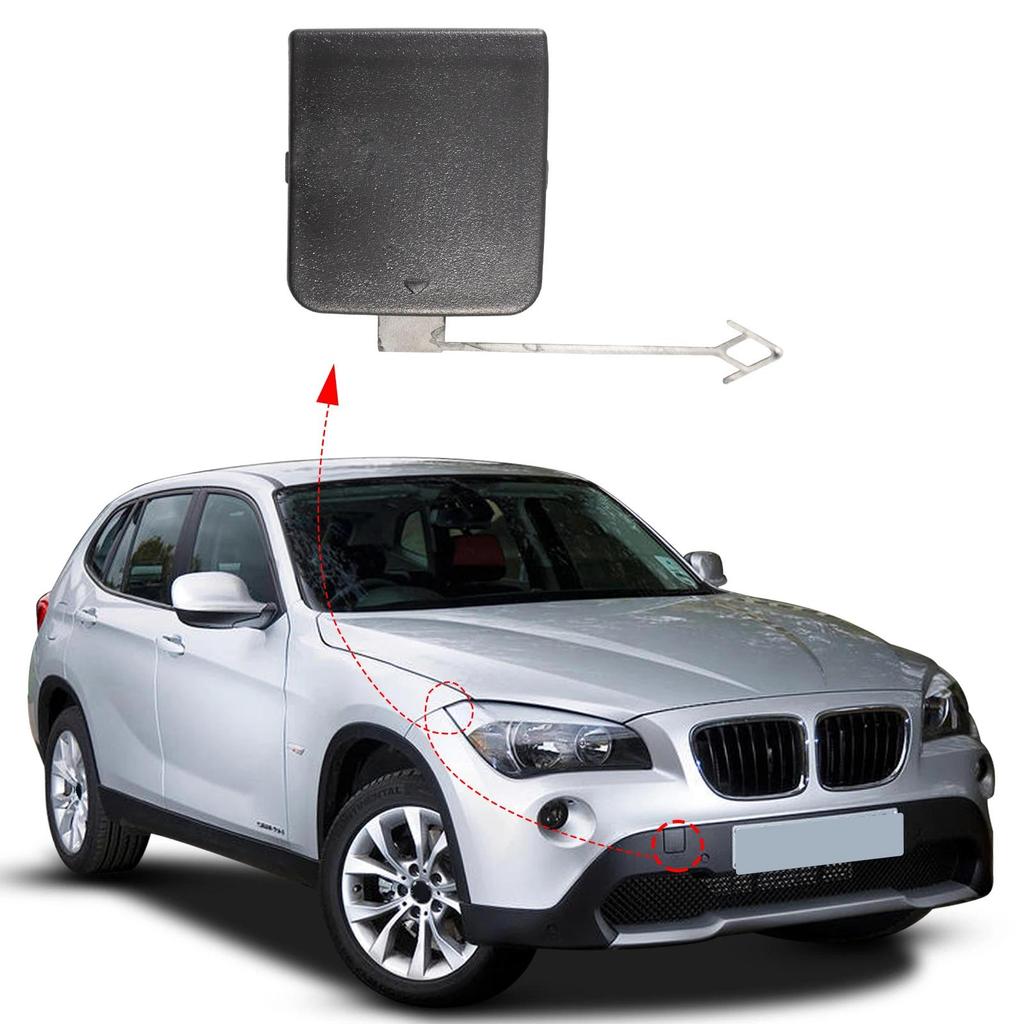 Cản Trước Kéo Móc Bao Nắp Kéo Mắt Cho Xe BMW X1 E84 Phụ Kiện 2009 2010 2011 2012 51112990204