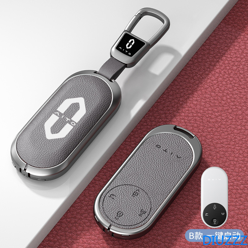 Hợp Kim Kẽm Xe Từ Xa Chìa Khóa Dành Cho AITO M7 M8 M9 Max / Ultra Xe Chìa Khóa Bảo Vệ Phụ Kiện