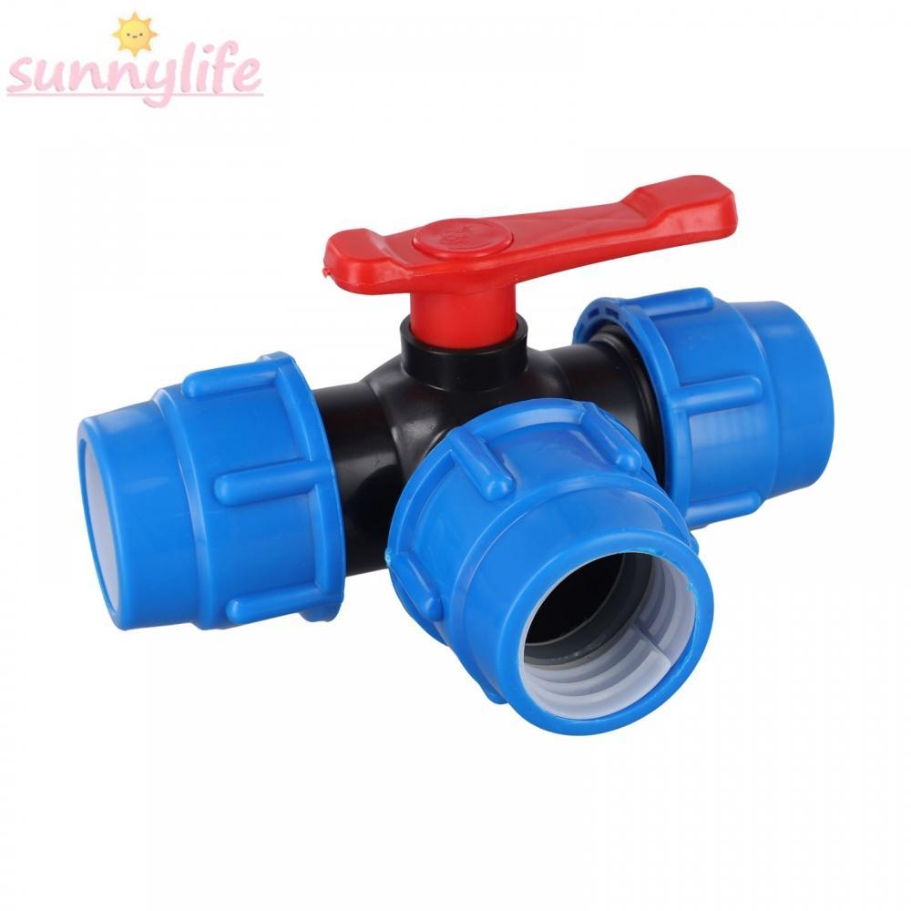 【Spot goods】PE Pipe Jointing Solution Efficient 3 Way Ball Valve for Water Management