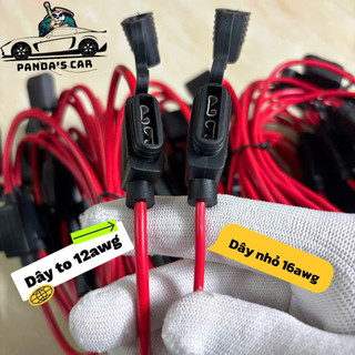 Combo 20/10 cầu chì vòng, hộp đựng cầu chì ô tô chống nước, nhựa chống cháy.