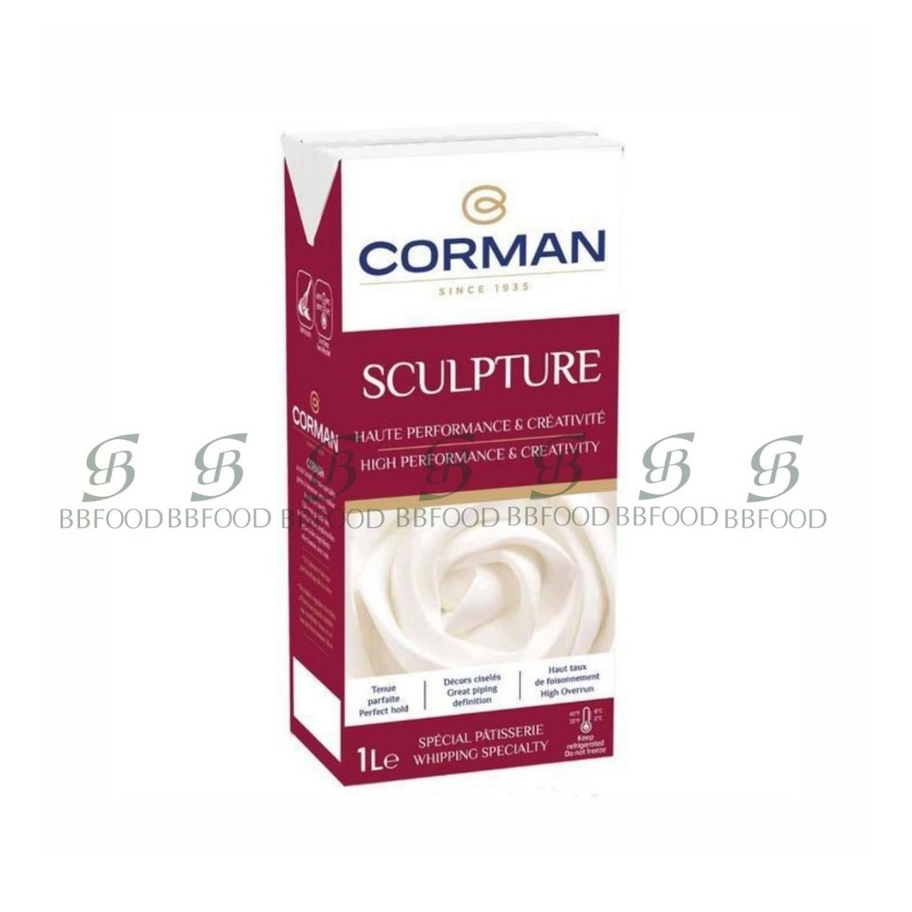 Kem sữa Corman Sculpture 1L {BBFOOD}