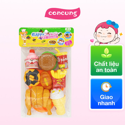 Đồ chơi cắt thức ăn nhanh YN623952 C502