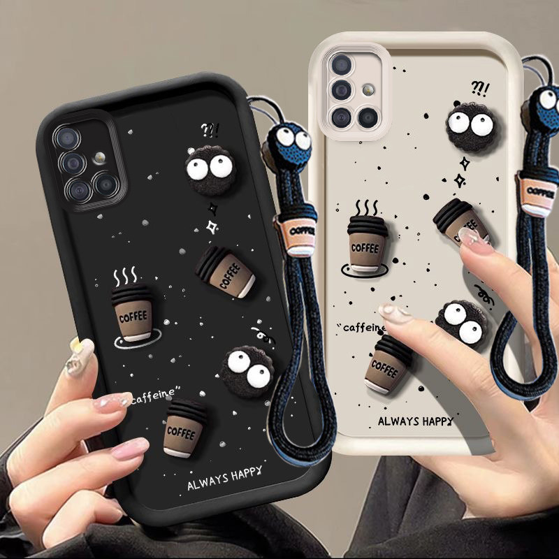 Ốp lưng samsung a71 4g Samsung a71 5g ốp lưng điện thoại cốc cà phê 3D bts