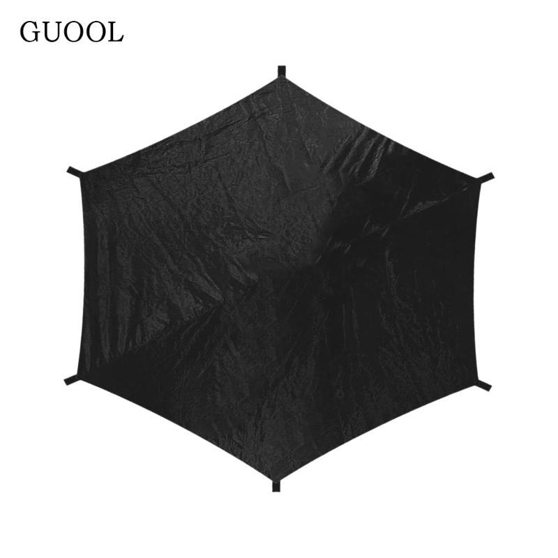 Guool 10ft Trampoline Top Cover Dễ dàng lắp đặt Mái hiên chống rách cho sân sau 6 cực Tấm bạt lò xo 