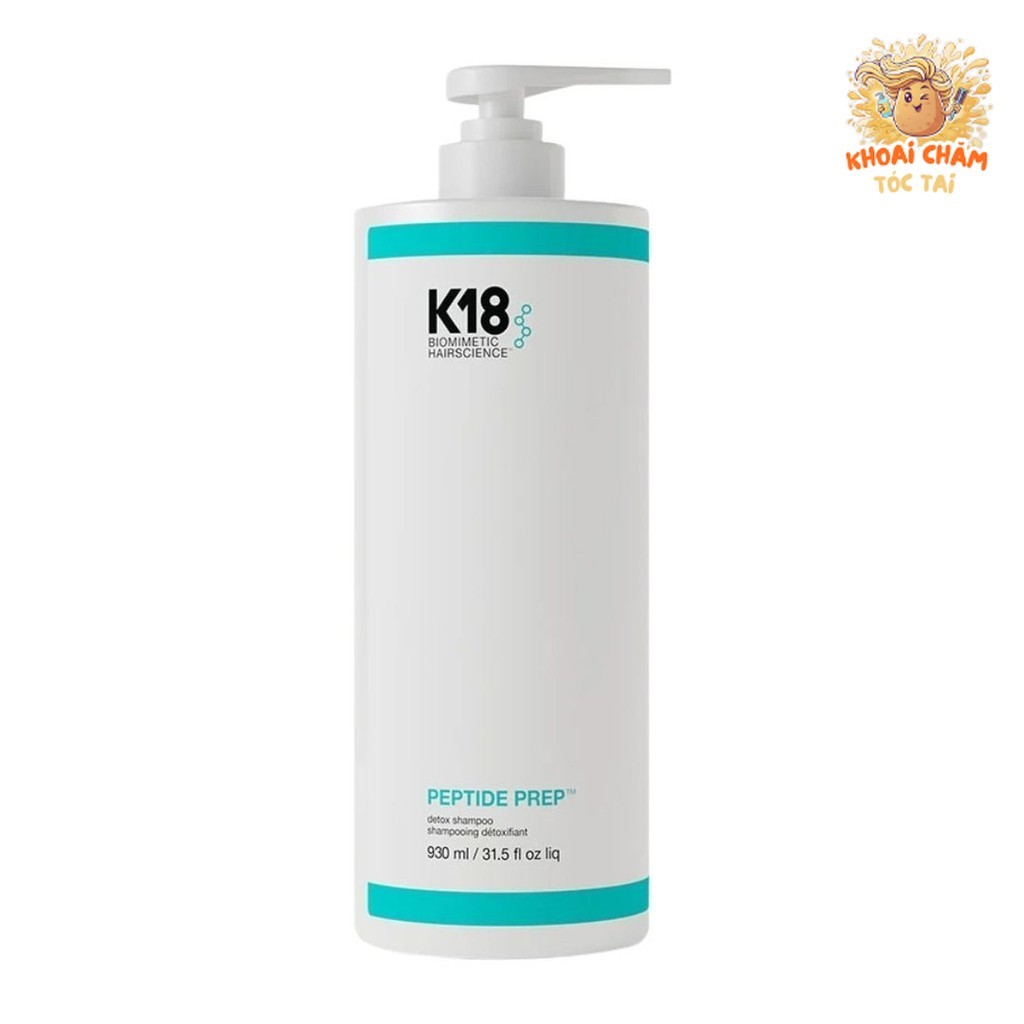 Dầu gội làm sạch sâu da đầu K18 Peptide Prep Detox 930ml - MQK
