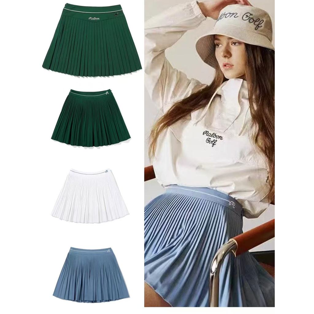 25 Kiểu Mùa Hè Đầu Thu MALBON GOLF Quần Áo Váy Ngắn Phiên Bản Hàn Quốc Váy malbon GOLF Nữ Thanh Lịch