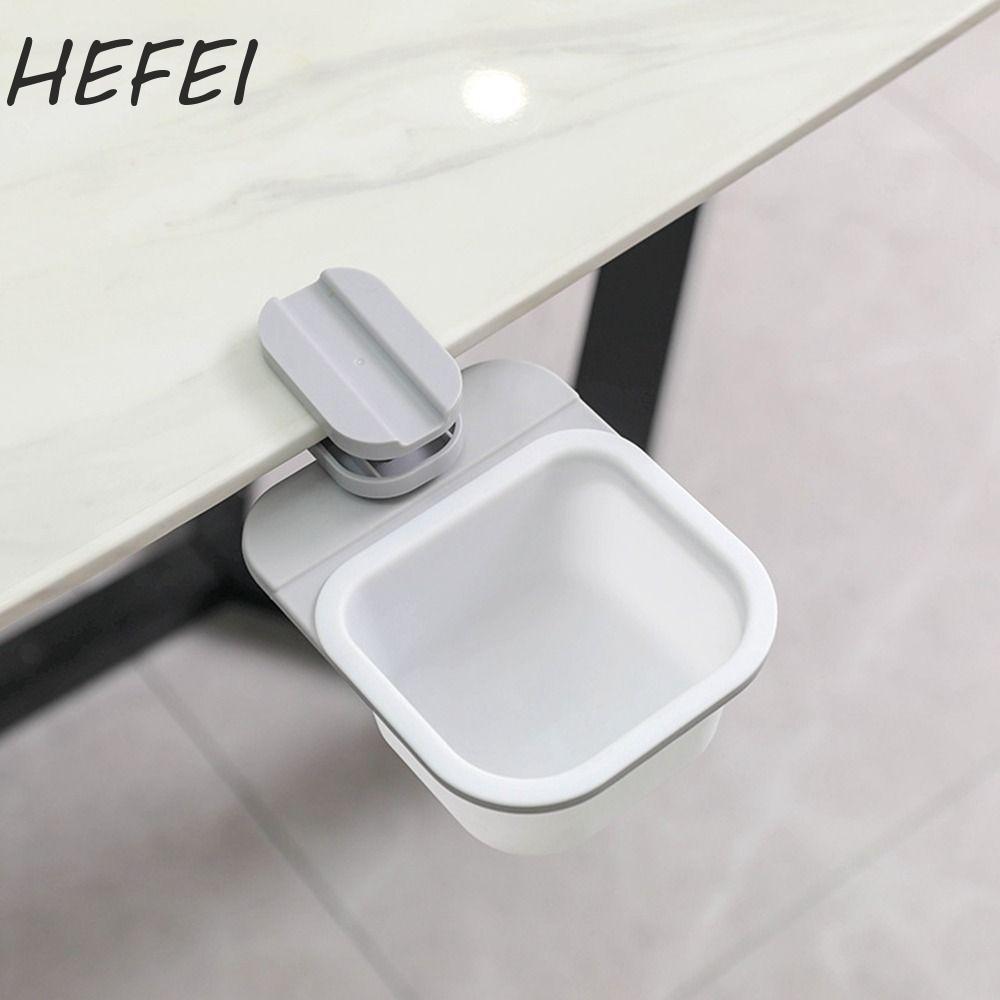HEFEI Thùng Rác HEFEI 1 Cái Nhỏ Hữu Ích Dưới Bàn Lưu Trữ Thùng Rác Xoay Được