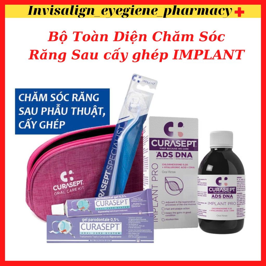 [Implant] Bộ sản phẩm chuyên dụng Implant Pro Kit răng sau phẫu thuật, cấy ghép