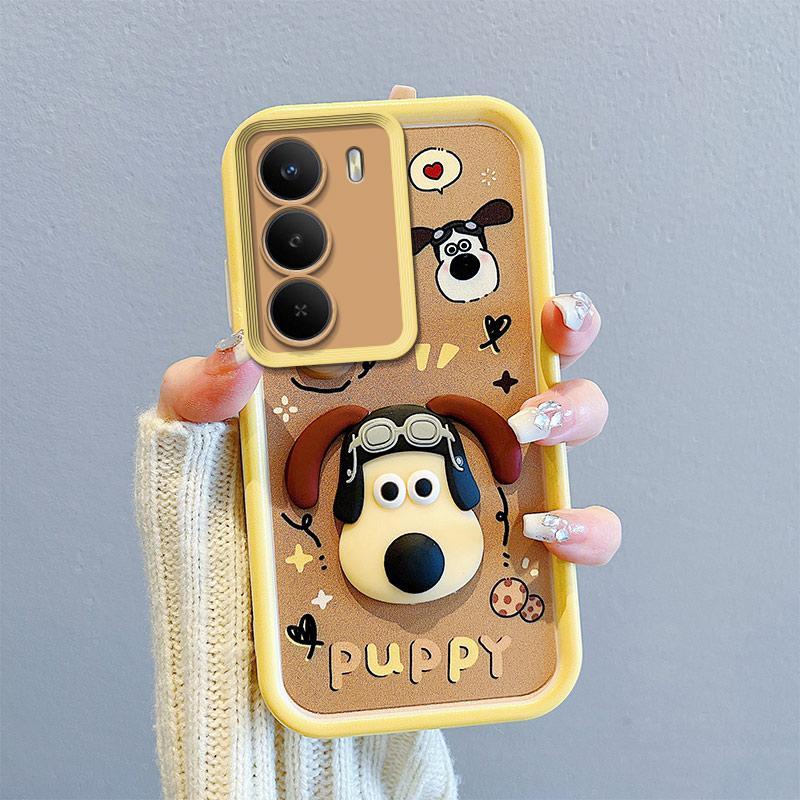 Dành Cho Realme P3 lite Lập Thể Silicon Mềm Hoạt Hình TPU Vỏ Điện Thoại Realme P3lite RMX5300 Vỏ Ốp 