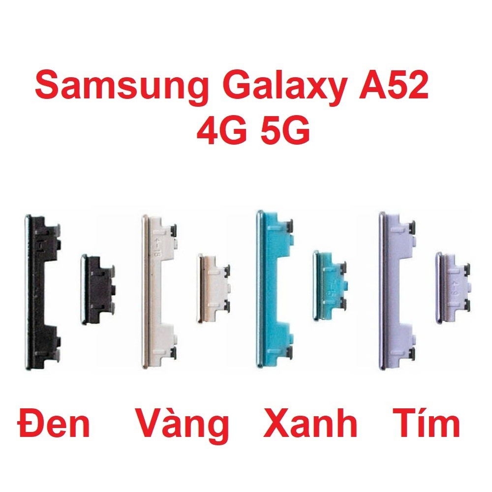 Nút Bấm Nguồn Ngoài Samsung Galaxy A52 4G 5G SM-A525 A526 Mở Nguồn, Điều Chỉnh Tăng Giảm Âm Lượng