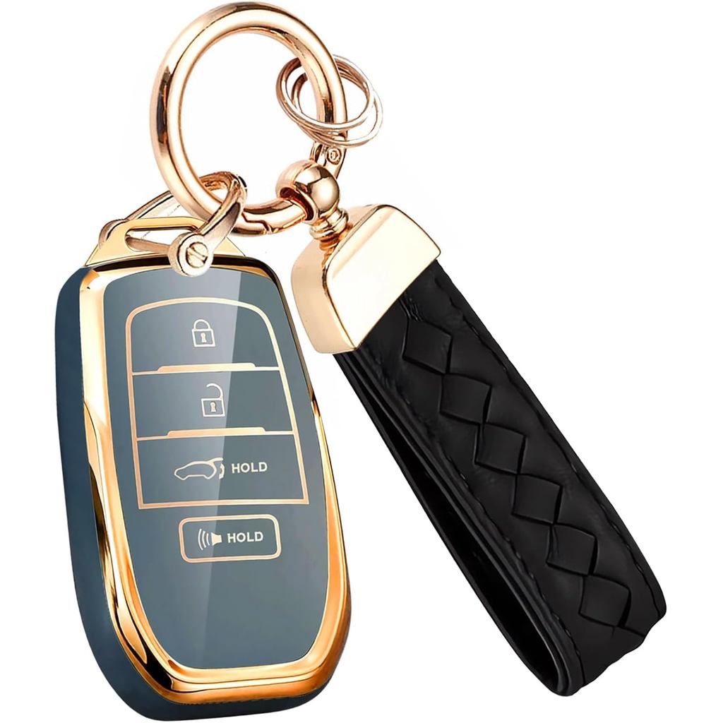 Montague Chìa Khóa Fob Dành Cho Xe Toyota Crown Corolla Cross Grand Highlander Land Cruise Prius Seq