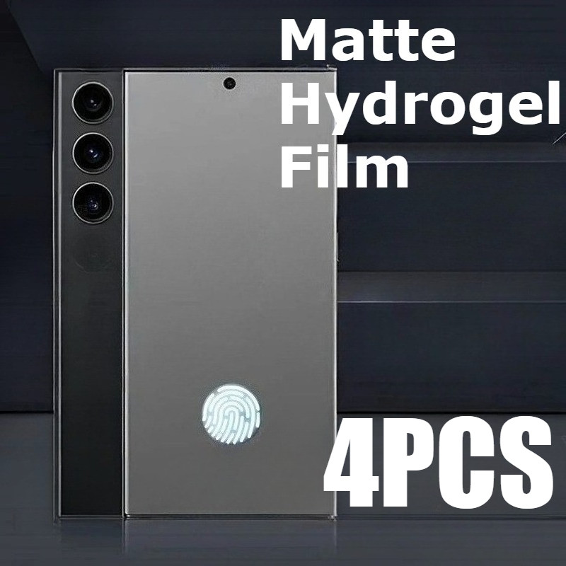 4 Miếng Dán Mềm Chống Ánh Sáng Xanh HD Trong Suốt Mờ Cho Doogee Blade Fire Note 6 N20 N50 59 S118 S2