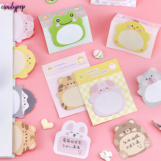 🍭 Giấy Note Ghi Chú Hình Con Vật Dễ Thương Có Sẵn Keo Dán