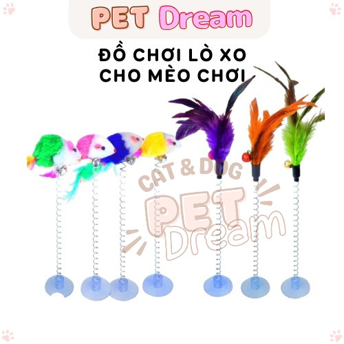 Đồ Chơi Lò Xo Cho Chó Mèo