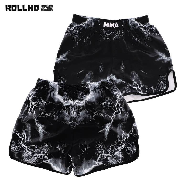 Soft Monkey Lightning Fight Muay Thai Shorts MMA Boxing Sports Fighting Training Fitness Running Pri