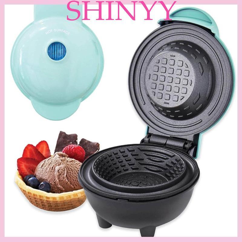 SHI Electric Waffle Bowl Maker 110V Máy Ăn Sáng Bánh Waffle Bánh Mì Pancake Maker Máy Ăn Sáng Cho Gi
