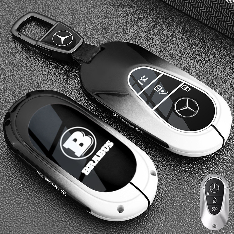 Thích Hợp Cho 2025 Mercedes-Benz E300L Chìa Khóa GLC300L Brabos C260L Vỏ C200L Khóa Ô Tô S450 Nam