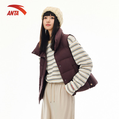 ANTA Áo Khoác  Gile  Layered Down Vest Thể Thao Nữ 1625D7922