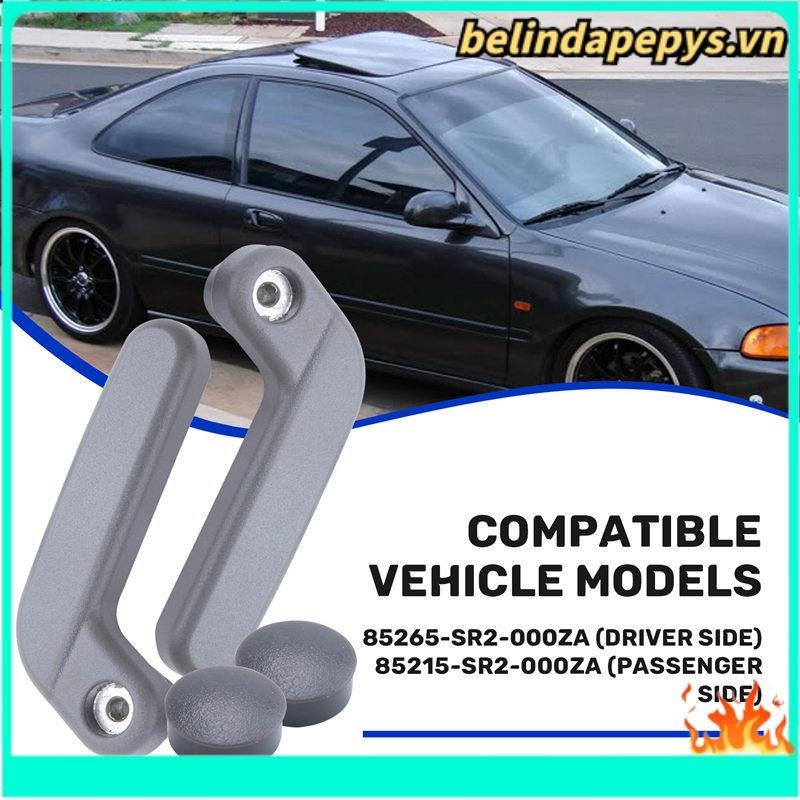 Bộ Tay Cầm Khóa Trên DRIVER & PASSENGER Mới Phù Hợp Cho 1993-1997 Del-Sol 85265-SR2-000ZA, 85215-SR2