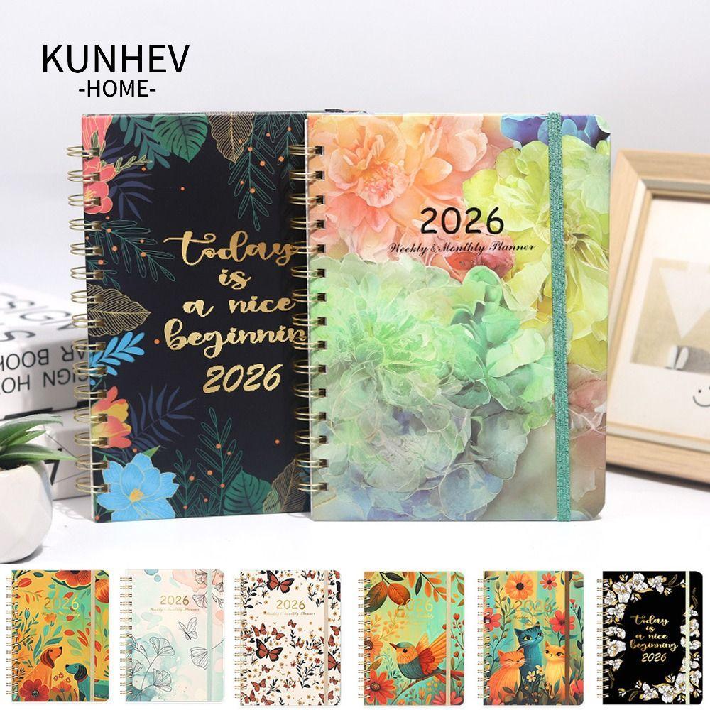 Lịch KUNHEV 2026, Hàng tuần và Hàng tháng Jan.2026 - Dec.2026 2026 Planner, Chương trình nghị sự Tab