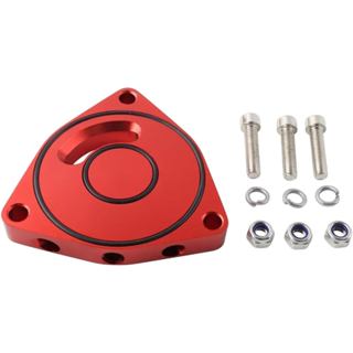 Miếng đệm tấm Turbo màu đỏ bạc Tương thích với động cơ phôi BOV 2015-2021 Civic 1.5T Coupe RVC005 (Đỏ)