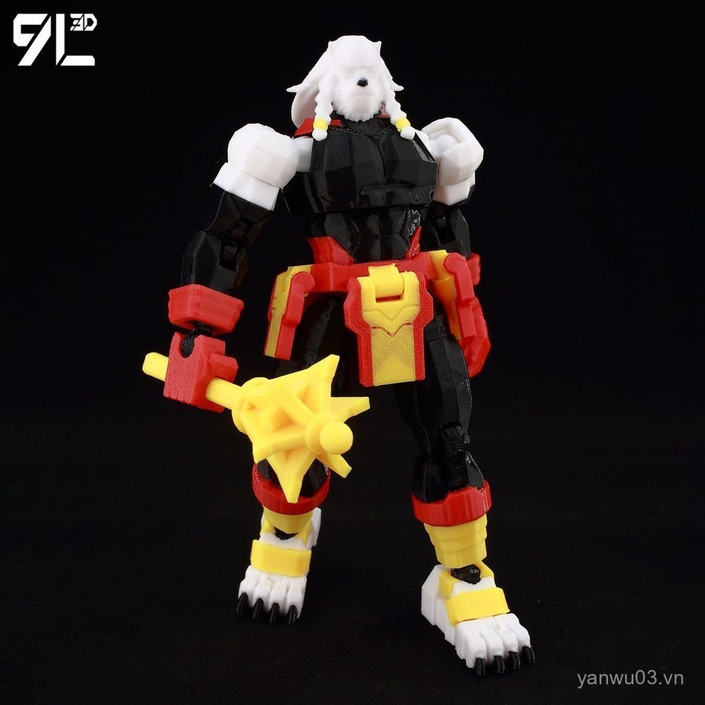 Sản phẩm mới Luy13 Invincible Young Man Dummy13 Lucky Berserker Hình Khớp Di Động Hình Trang Trí Mô 