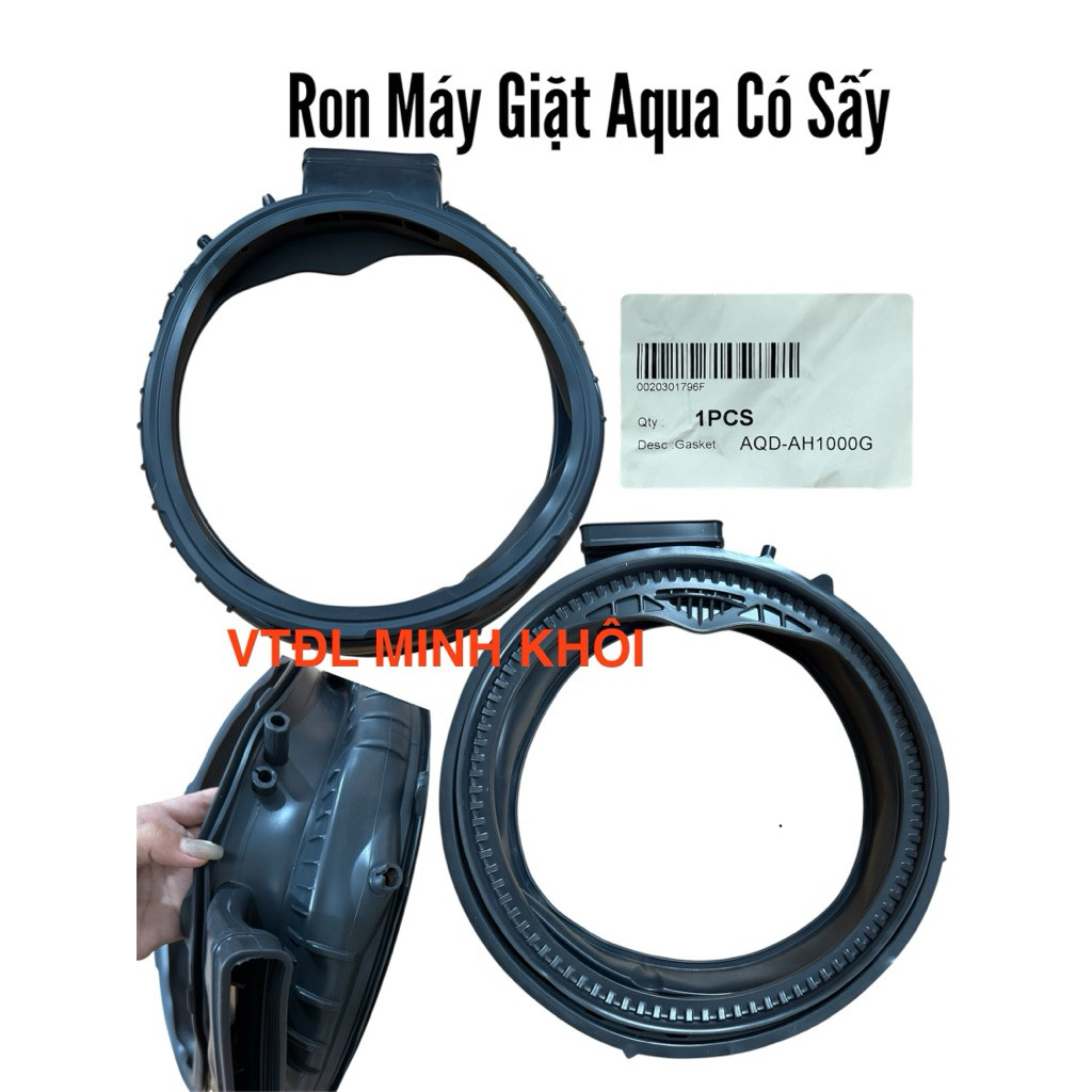 Ron(Gioăng) Cửa Cao Su Máy Giặt Aqua Có Sấy AQD-AH1000G, hàng mới
