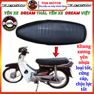 Yên DREAM kiểu thái cho DREAM Việt, Yên Xe Dream II Theo Zin, Hàng Chất Lượng. Bảo Vệ Lốc Máy Dream