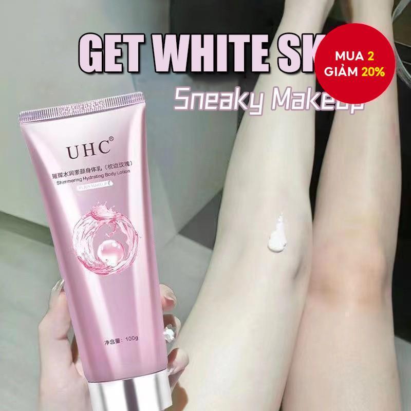Kem làm trắng da toàn thân UHC 100g Trẻ hóa trắng Cải thiện xỉn màu Sữa dưỡng ẩm dưỡng ẩm Kem dưỡng ẩm toàn thân / 100g Kem dưỡng thể Kem che khuyết điểm Làm sáng da
