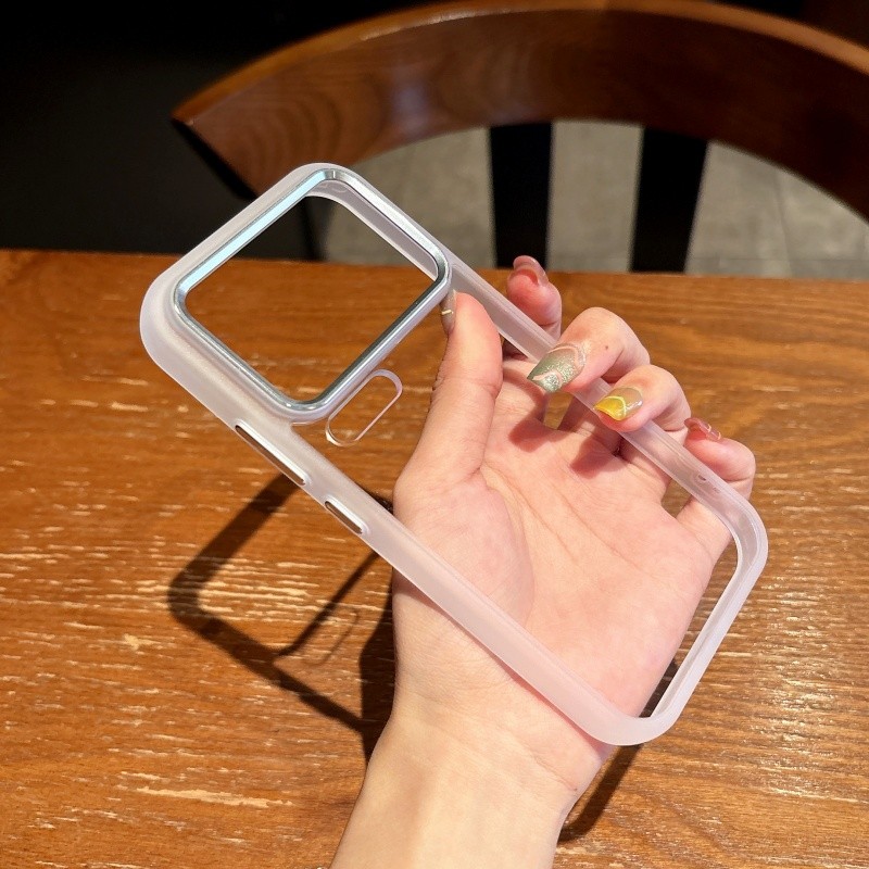 Ốp Giáp Trong Suốt Tương Thích Cho Xiaomi 17 Pro Max Vỏ 2-IN-1 Hybrid Hard PC Silicone Military Drop