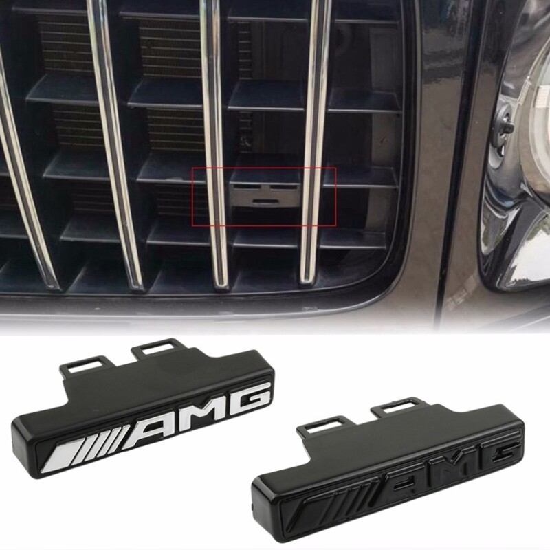Logo lưới tản nhiệt phía trước cho Mercedes Benz W464 mới G class G500 G350d G63 AMG biểu tượng sửa 