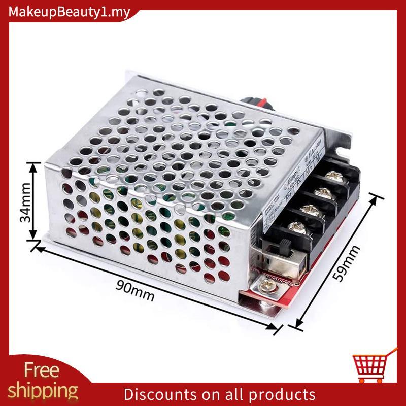 7-70V 30A Bộ điều khiển tốc độ động cơ DC DC Điều khiển công tắc 12V 24V 36V 48V với cầu chì 30 Amp