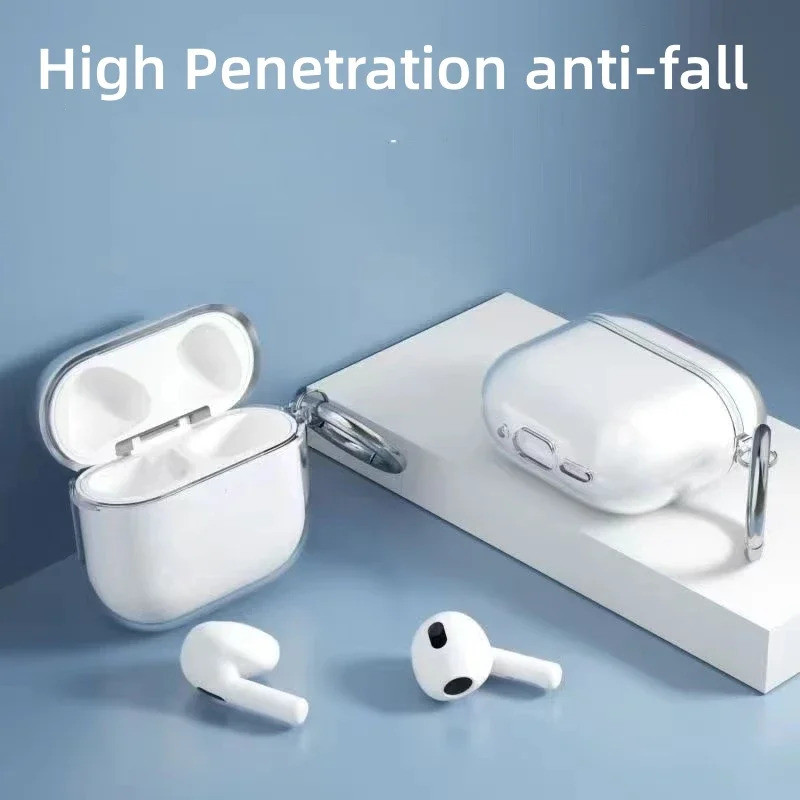 Ốp Tai Nghe Trong Suốt Tương Thích Cho Apple AirPods 4 Thế Hệ Vỏ Bảo Vệ Cho AirPods 4 Vỏ Bảo Vệ TPU