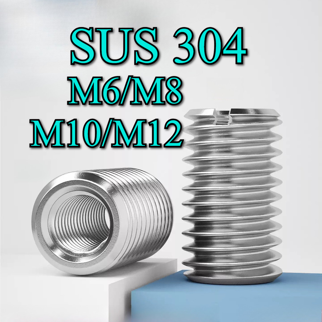 Ren cấy ốc inox 304 / ren cấy helicoil M6 / M8 / M10 / M12 [NBL]