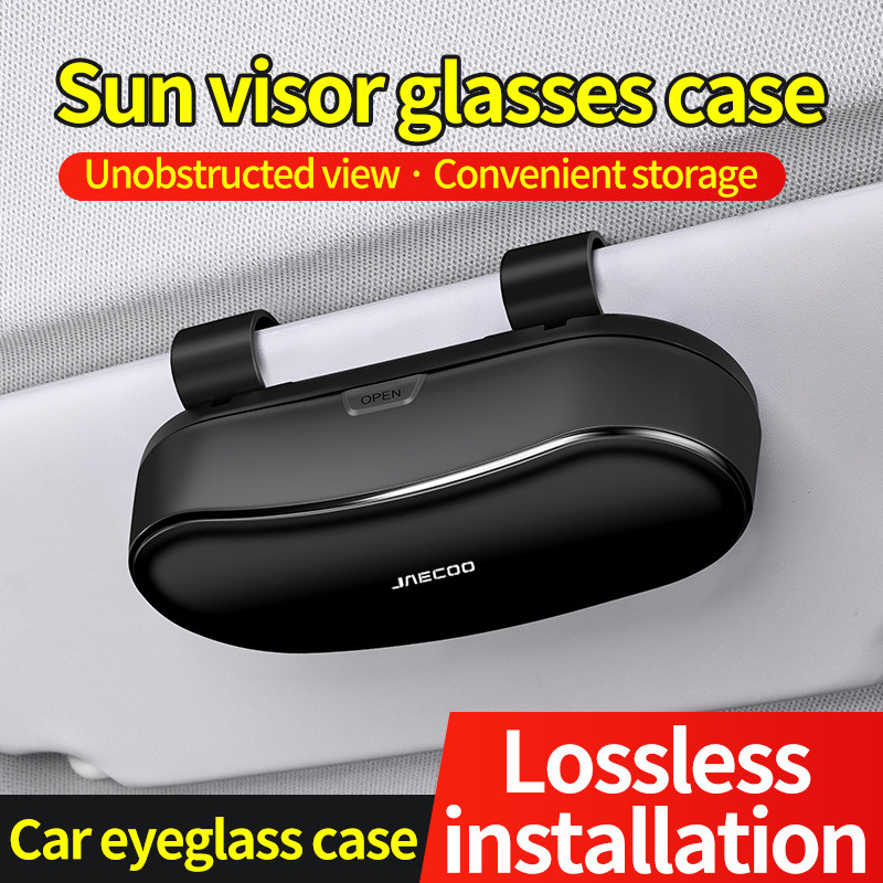 Hộp đựng kính mắt ô tô JAECOO cho Jaecoo J7 J8, kẹp kính che ô tô Hộp đựng kính chống nắng, khung kí