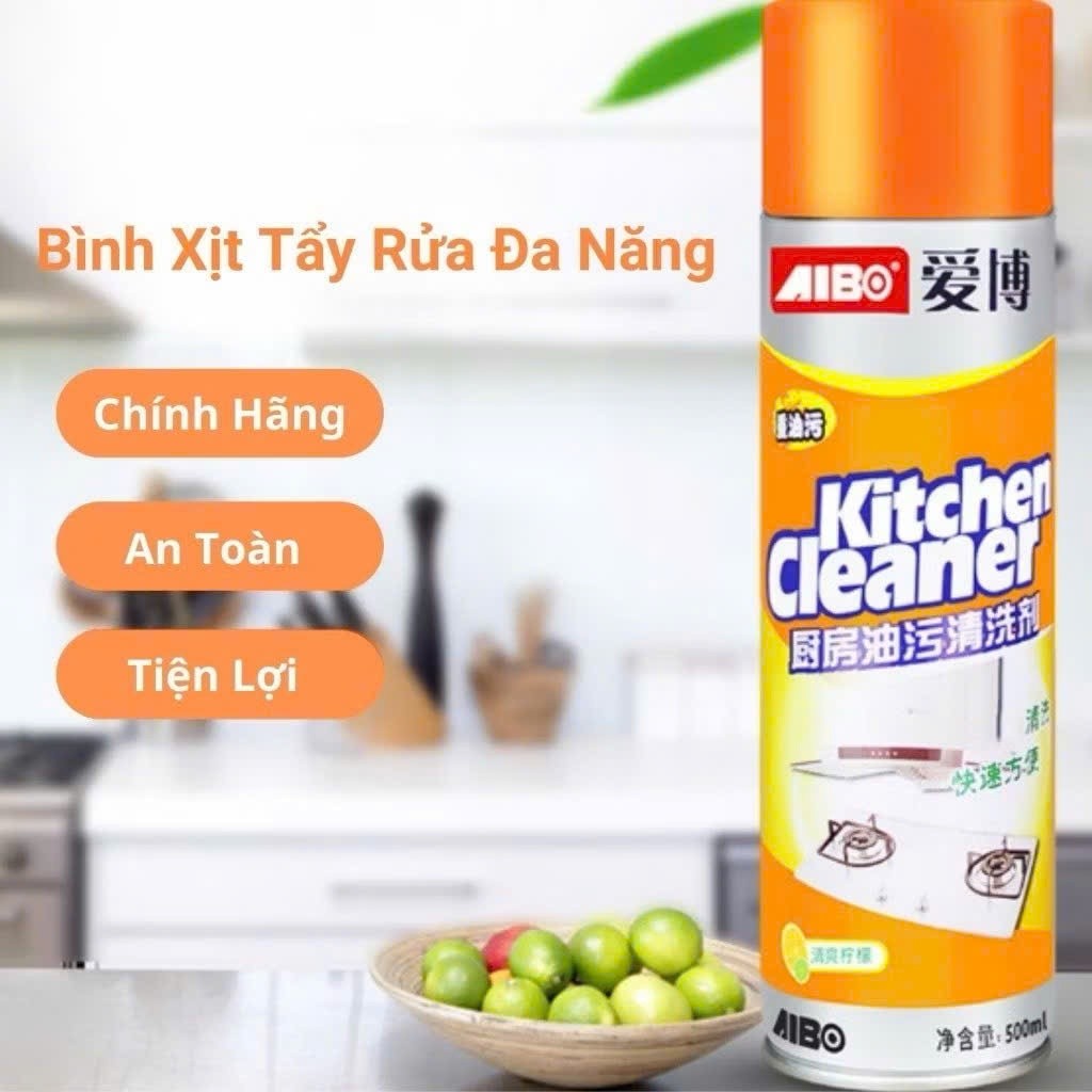 Combo 2 Chai Xịt Tẩy Bếp Kitchen Cleane G88 Dung Tích 500ml