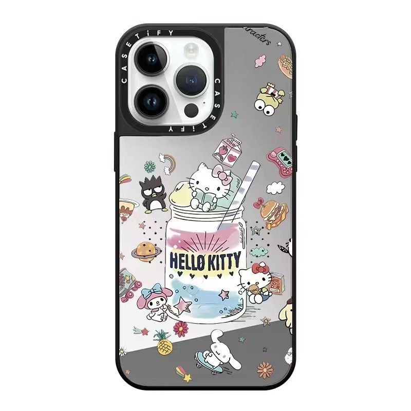 CASETi Đồng Thương Hiệu Hello Kitty Hello Kitty Hello Kitty Hoạt Hình Dễ Thương Từ Tính Apple 15 Ốp 