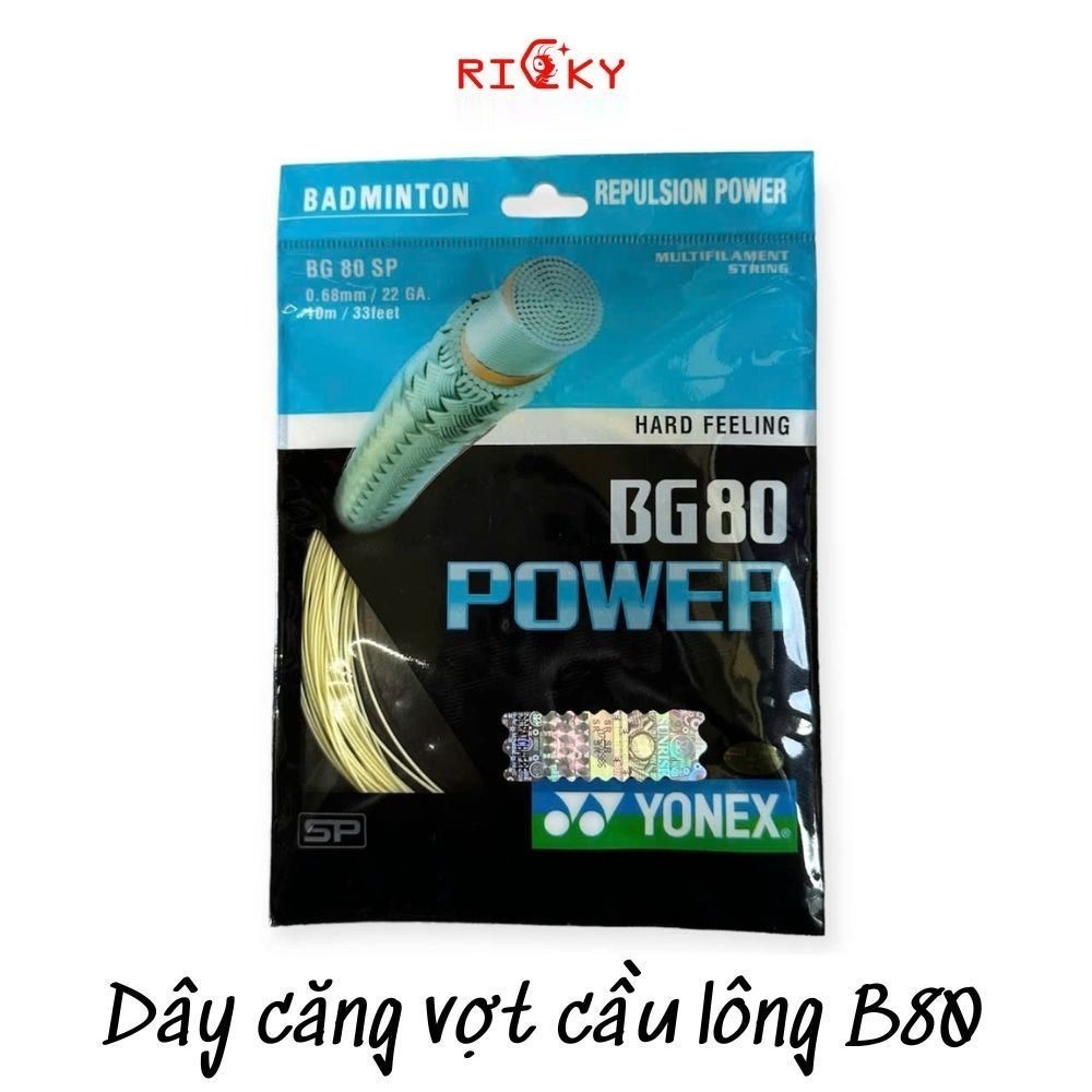 Cước Căng Vợt Cầu Lông BG 80 POWER, BG65, BG66, BG98 - Cước Siêu Trợ Lực, Bền Bỉ, Cảm Giác Cú Đánh T