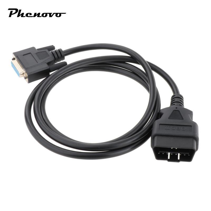 Cáp kiểm tra cáp OBD2 Dễ dàng cài đặt Phụ kiện cao cấp để khởi chạy Crp129 Crp123 x431