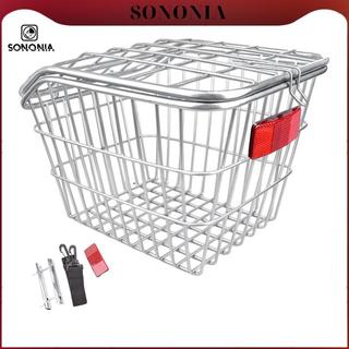 SONONIA - Dây giỏ xe đạp sau bền bỉ, dây sắt chắc chắn, tiện lợi cho việc di chuyển hàng hóa