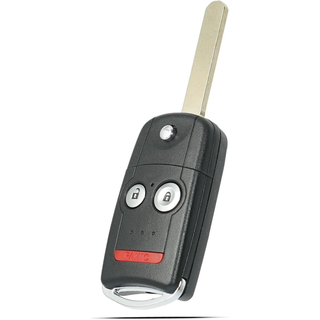 Key Fob Keyless Entry Phù hợp cho Acura MDX RDX 2007-2013 Điều khiển từ xa Flip Key Thay thế FCC ID: