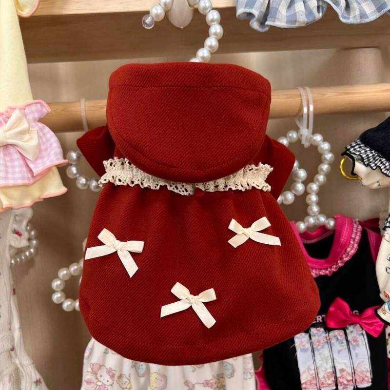 Pet Dog Cat Autumn and Winter Warm Sweater Schnauzer Teddy/Pomeranian West Highland Sweet Sweater A4