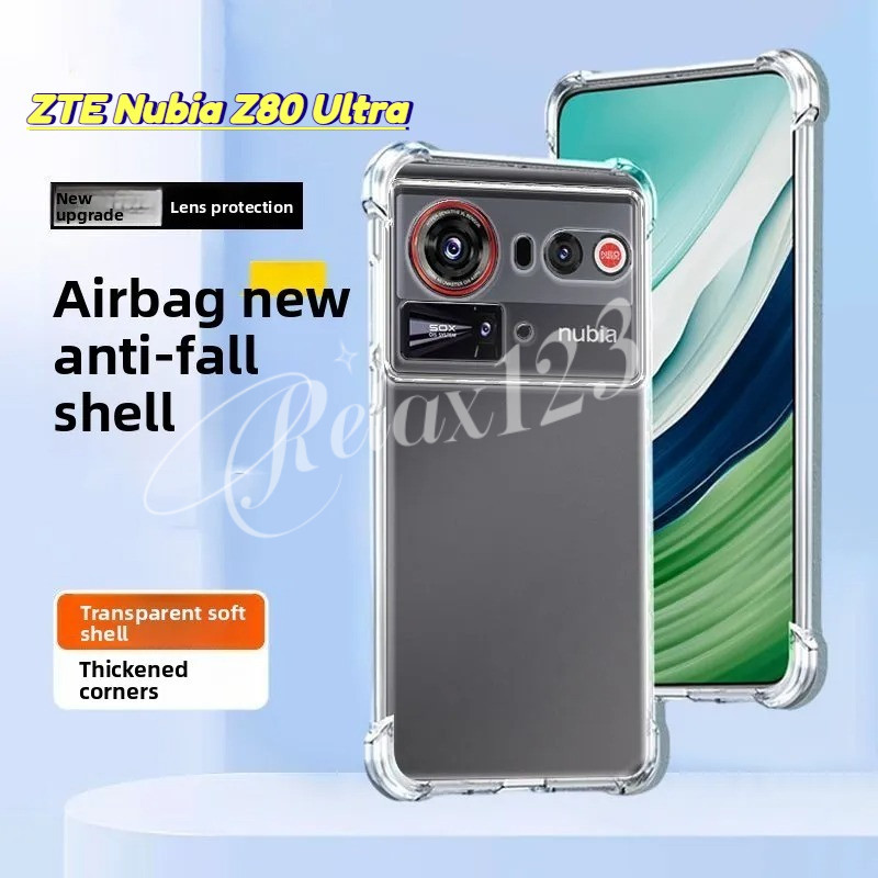 Dành Cho ZTE Nubia Z80 Ultra 5G 2025 Silicon Mềm Trong Suốt TPU Dành Cho ZTE Nubia Z80 Ultra nubiaZ8